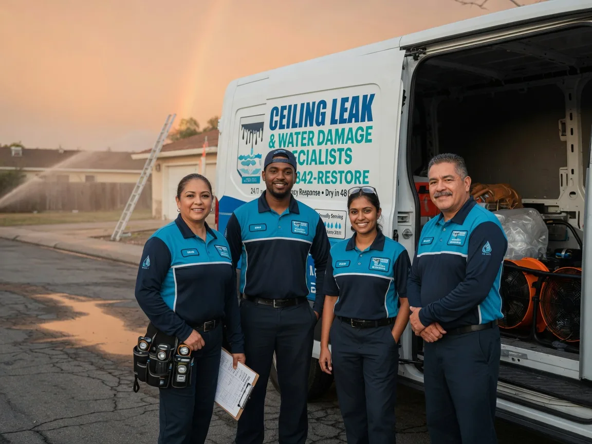 Ceiling Leak Cleanup company in Middleburg, OH